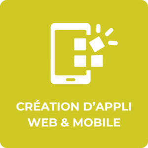 Bouton Creation Appli Web Mobile