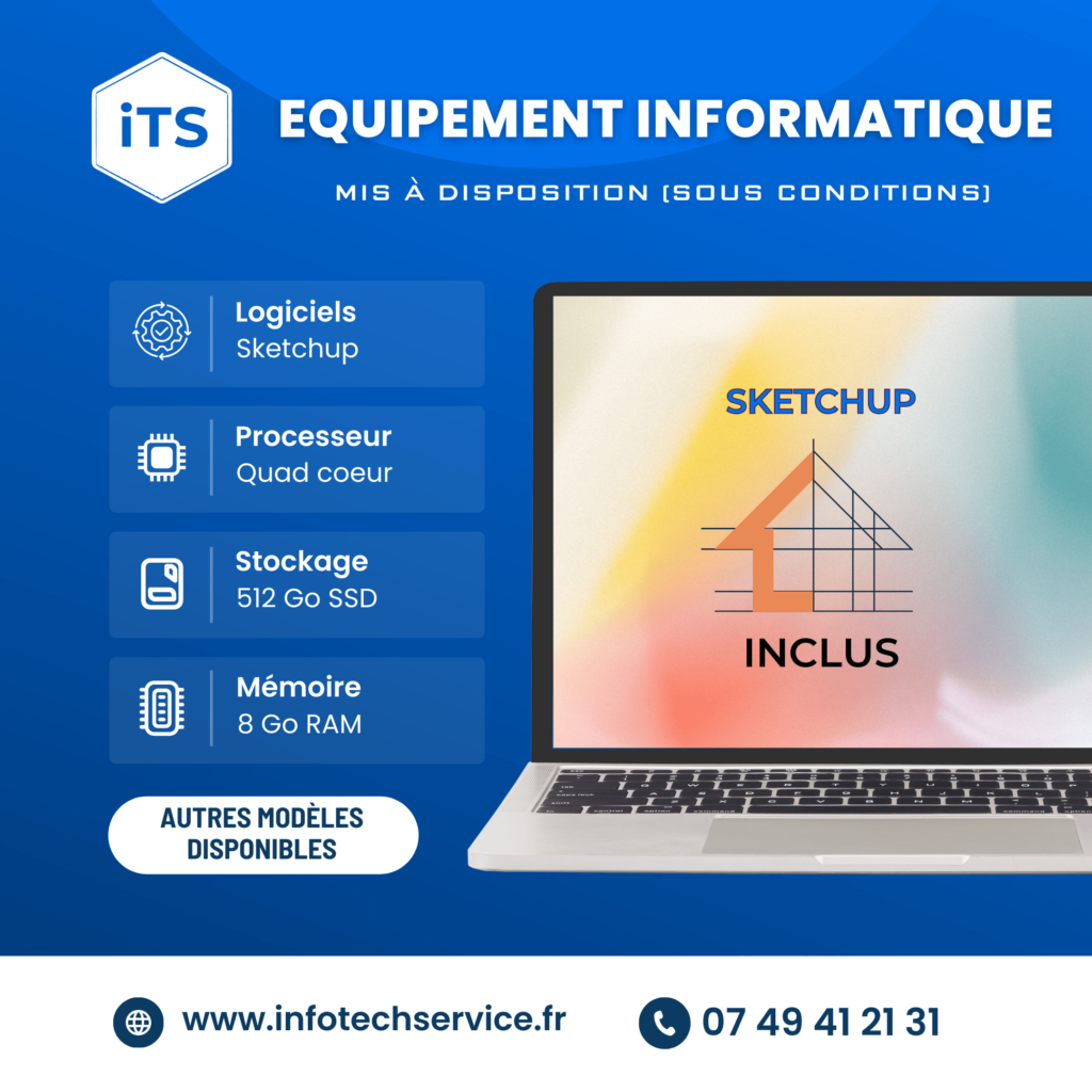 Cours en ligne SketchUp - Formation complète pour concevoir des modèles 3D